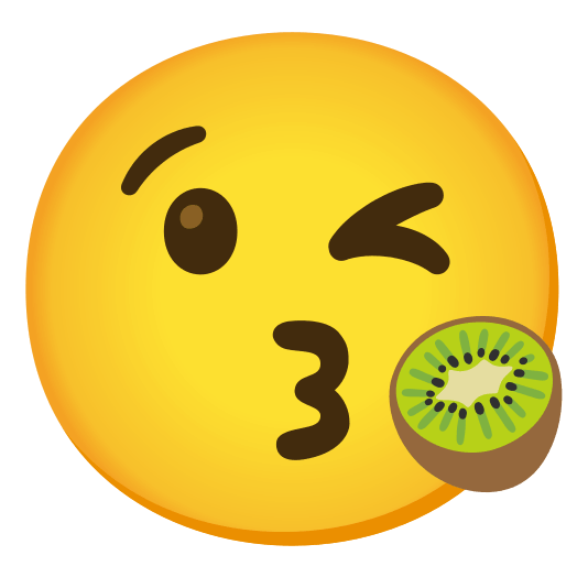 kissing heart kiwifruit