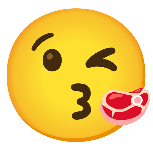 kissing heart cut of meat