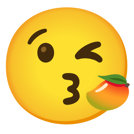 kissing heart mango