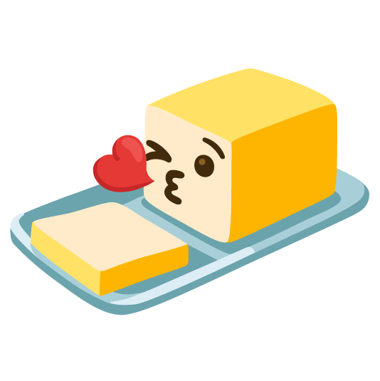 kissing heart butter