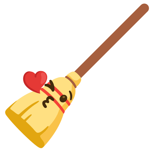 kissing heart broom