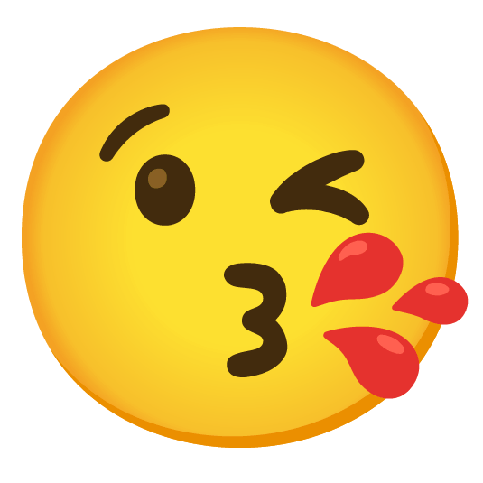 kissing heart drop of blood