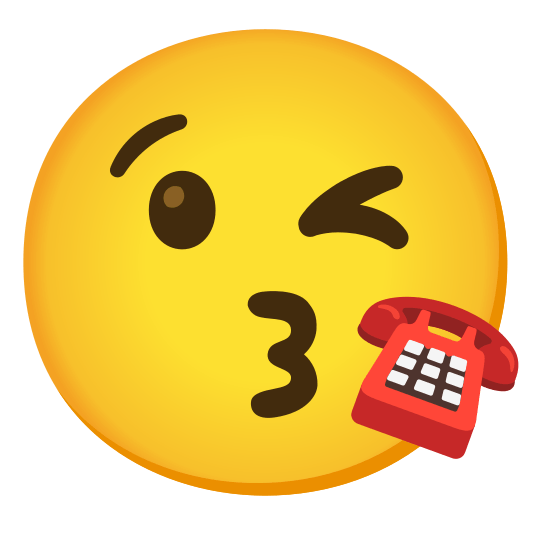 kissing heart phone