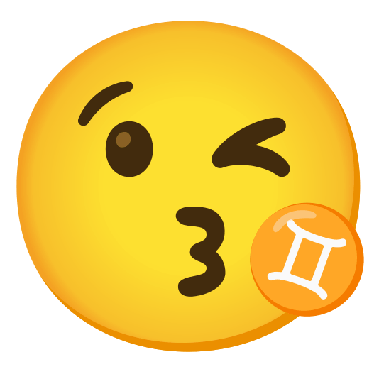 kissing heart gemini