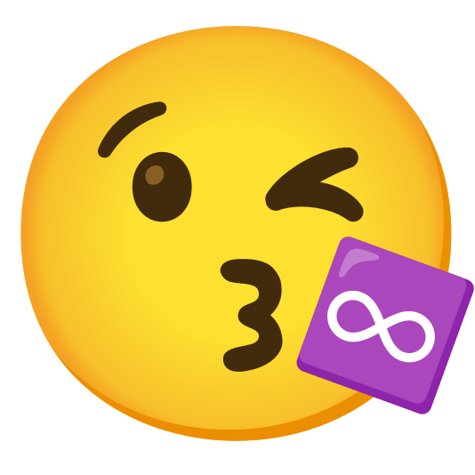 kissing heart infinity