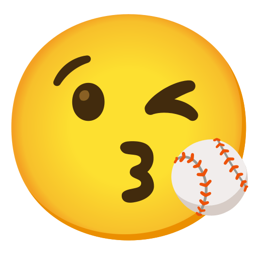 kissing heart baseball