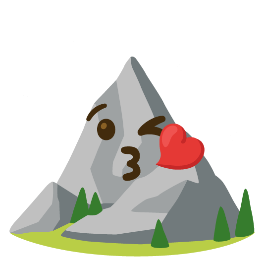 kissing heart mountain