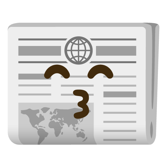 kissing smiling eyes newspaper