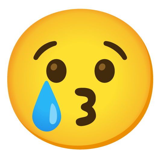 kissing smiling eyes cry