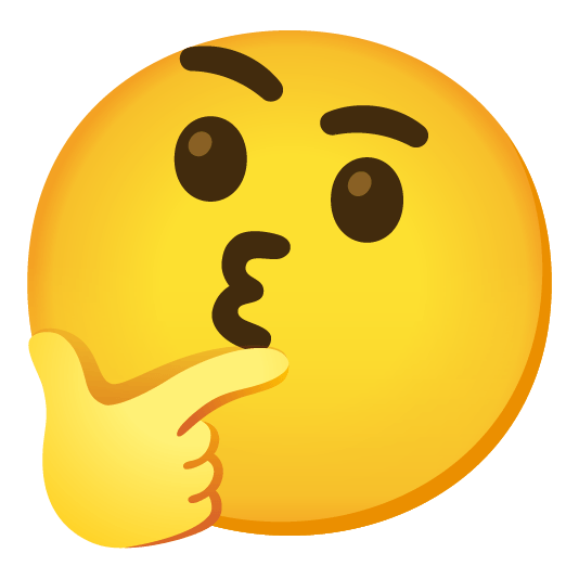 kissing smiling eyes thinking face