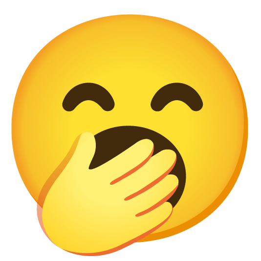 kissing smiling eyes yawning face