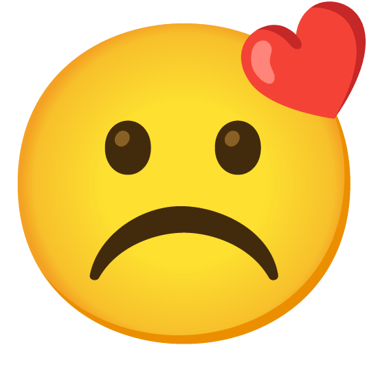 kissing smiling eyes white frowning face