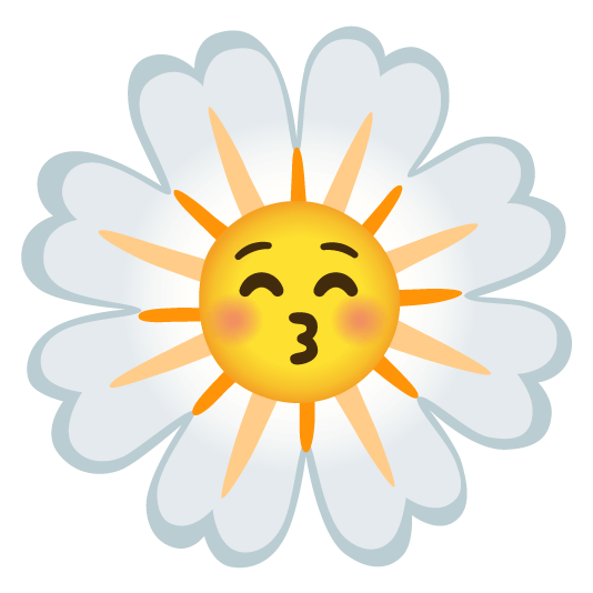 kissing closed eyes blossom