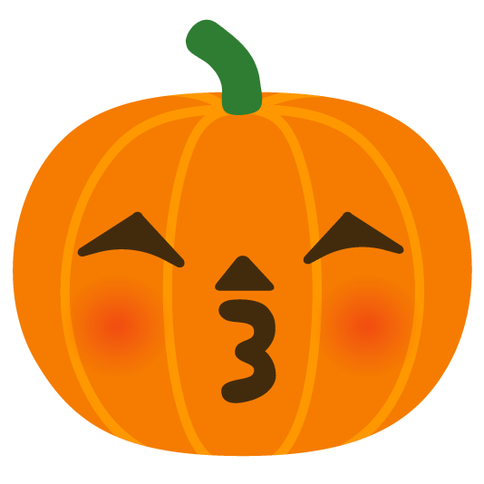 kissing closed eyes jack o lantern