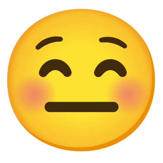 kissing closed eyes neutral face