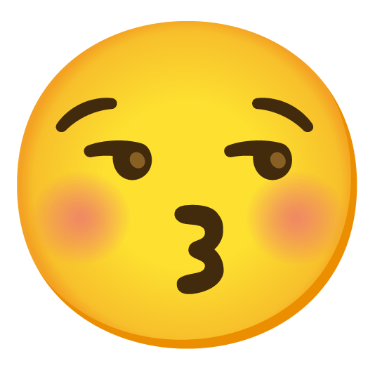 kissing closed eyes unamused