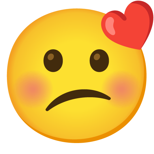 kissing closed eyes confused