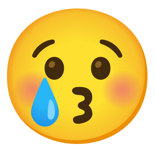 kissing closed eyes cry