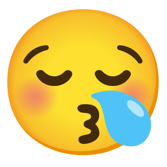 kissing closed eyes sleepy