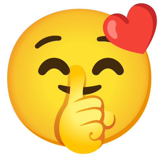 kissing closed eyes shushing face