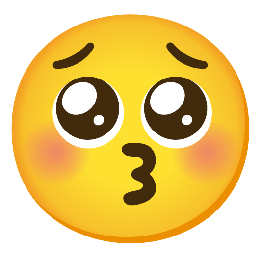 kissing closed eyes pleading face