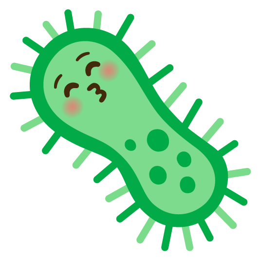 kissing closed eyes microbe