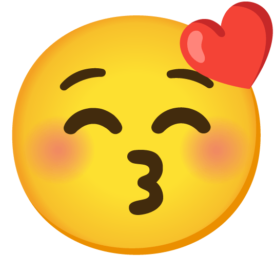 kissing closed eyes relaxed