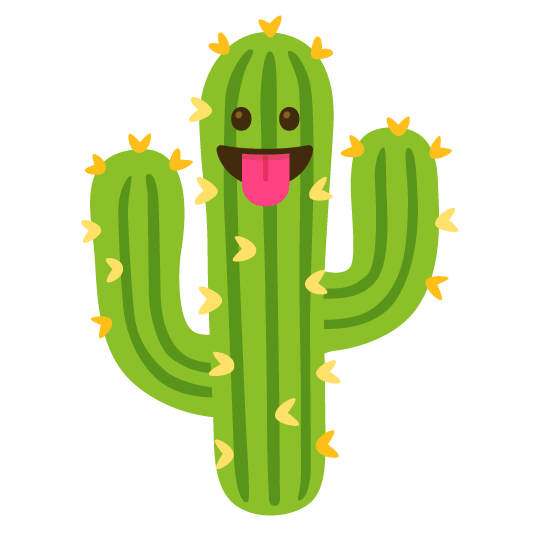 stuck out tongue cactus