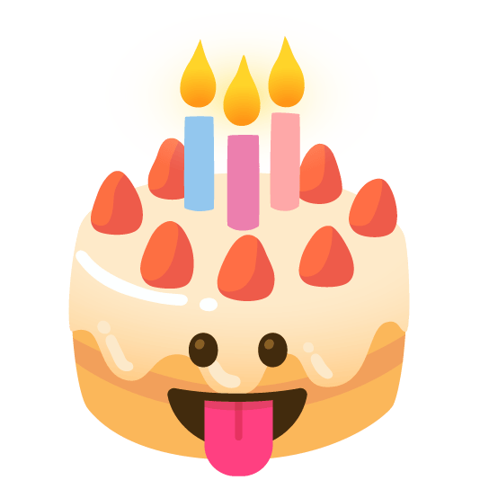 stuck out tongue birthday