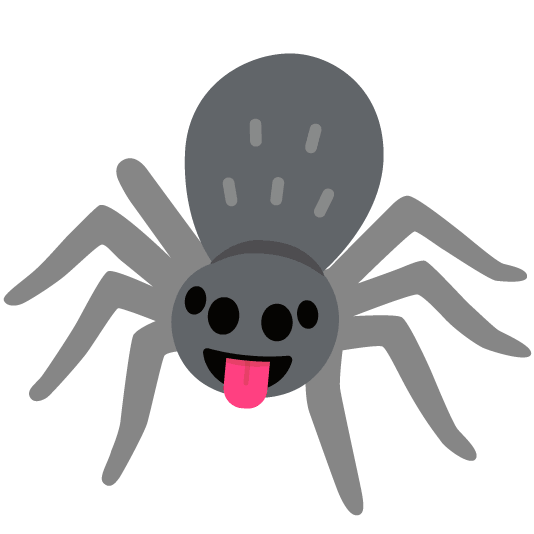 stuck out tongue spider