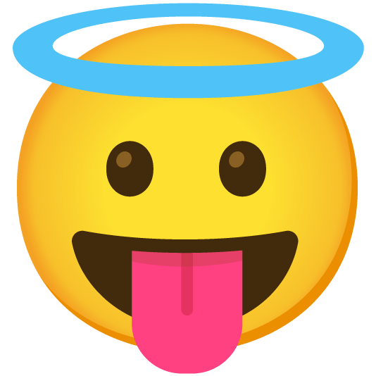 stuck out tongue innocent