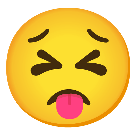 stuck out tongue persevere