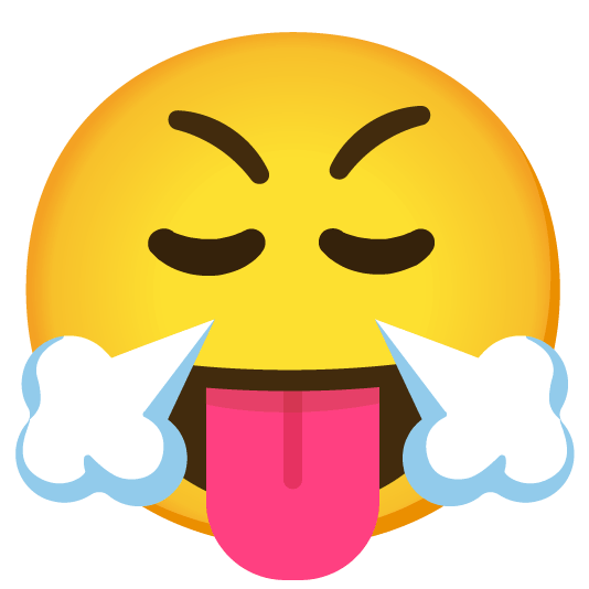 stuck out tongue triumph