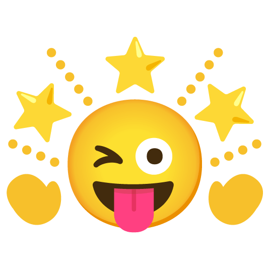 stuck out tongue winking eye star2