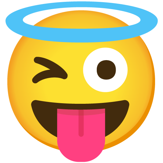 stuck out tongue winking eye innocent