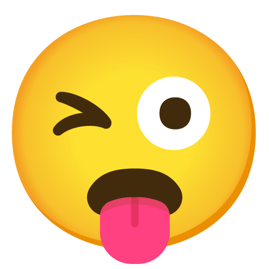 stuck out tongue winking eye frowning