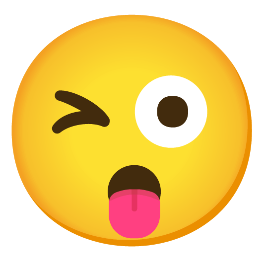 stuck out tongue winking eye hushed