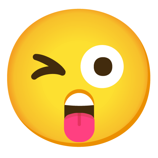 stuck out tongue winking eye astonished