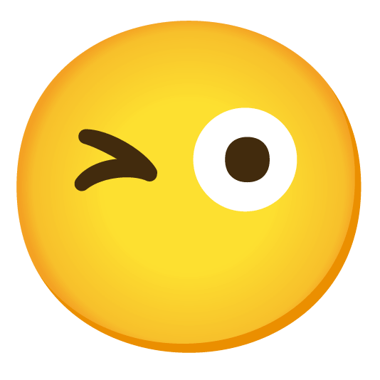 stuck out tongue winking eye no mouth