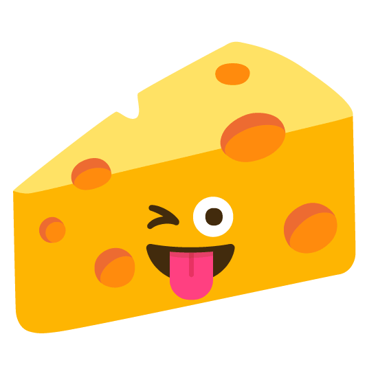 stuck out tongue winking eye cheese wedge