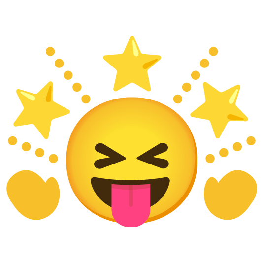 stuck out tongue closed eyes star2