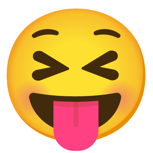 stuck out tongue closed eyes flushed