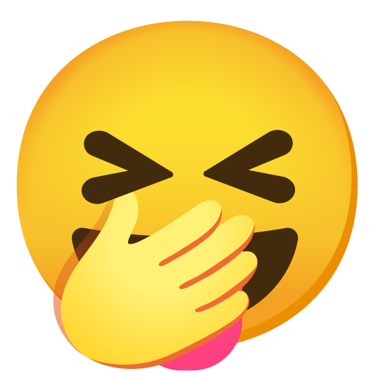 stuck out tongue closed eyes yawning face