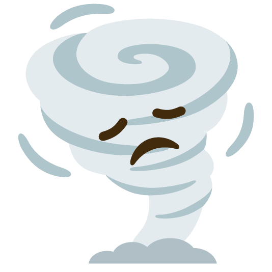 disappointed tornado