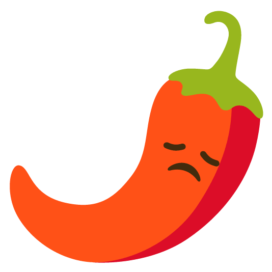 disappointed hot pepper
