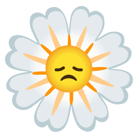 disappointed blossom