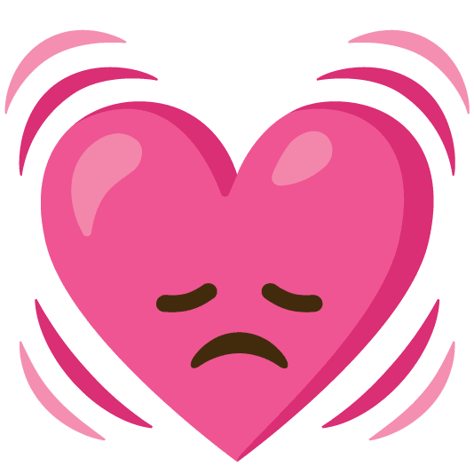 disappointed heartbeat