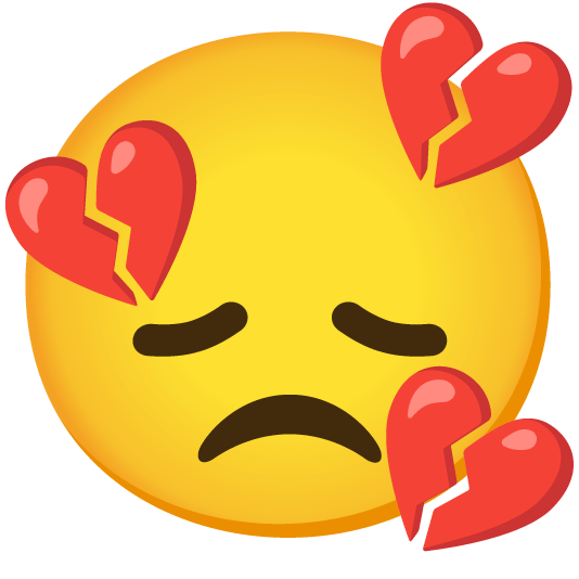 disappointed broken heart