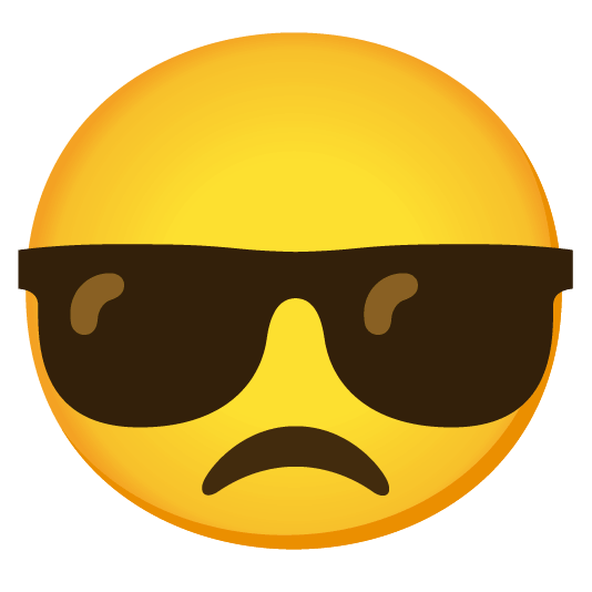 disappointed sunglasses