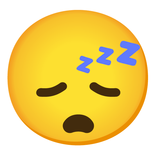 disappointed sleeping
